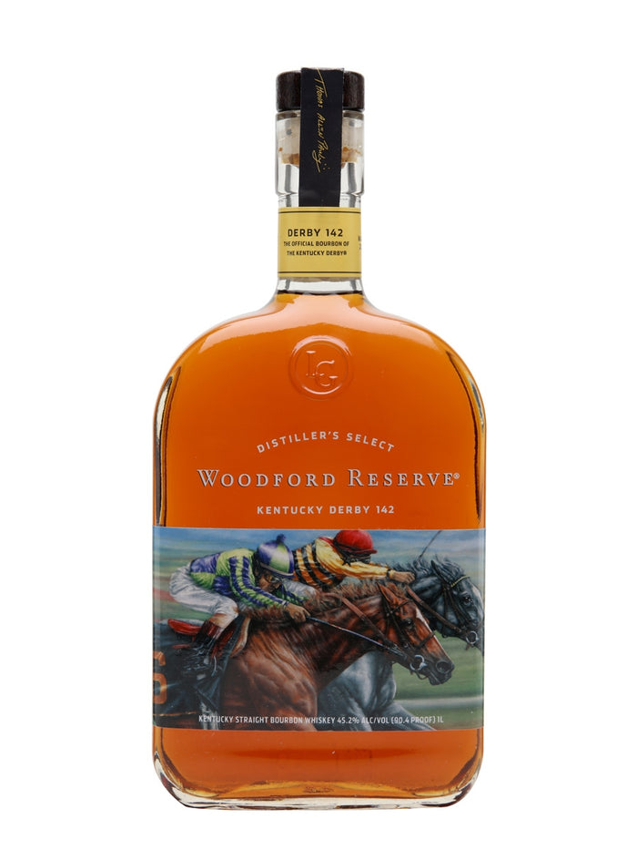Woodford Reserve Kentucky Derby 142 Limited Edition Bourbon Whiskey 1L