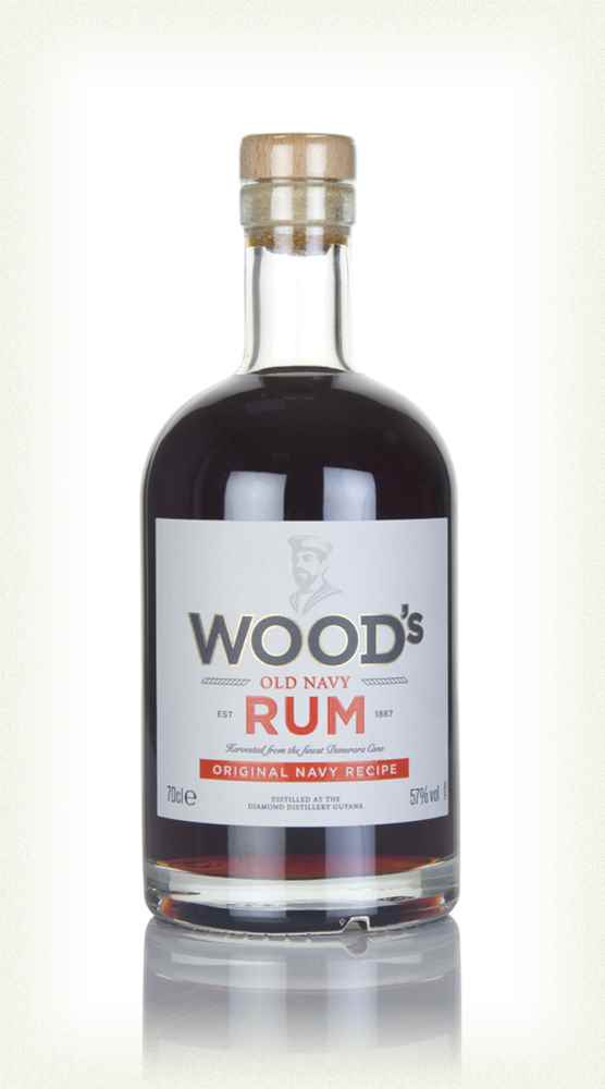 Wood's Old Navy Dark Rum | 700ML