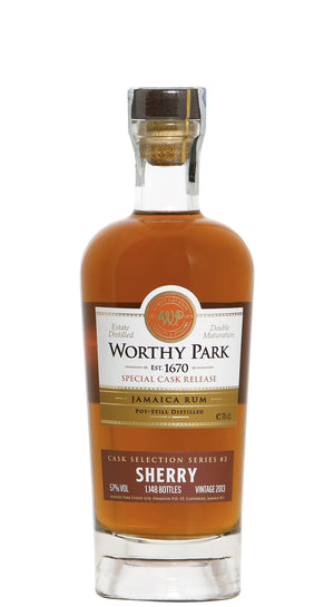 Worthy Park Special Cask Release Sherry Cask Jamaican Rum | 700ML at CaskCartel.com
