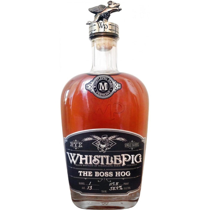 WhistlePig The Boss Hog II "Spirit of Mortimer 2014" Straight Rye Whiskey