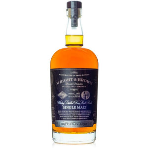 Wright & Brown Bottled in Bond American Single Malt Whiskey - CaskCartel.com