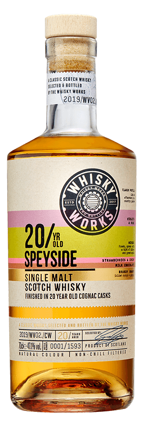 Imperial Whisky Works Single Malt 1998 20 Year Old Whisky | 700ML