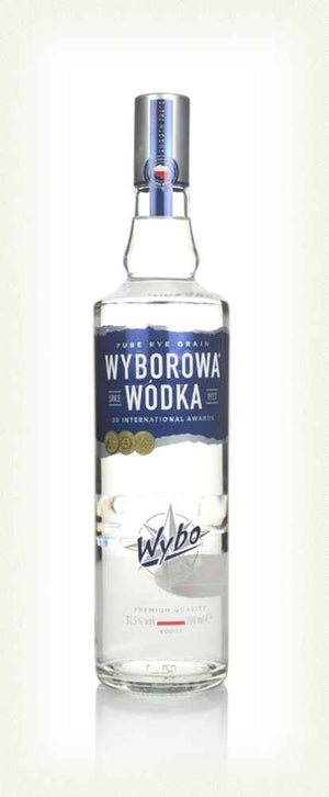 Wyborowa Vodka (37.5%) Plain Vodka | 700ML at CaskCartel.com