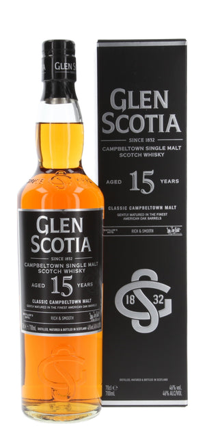 Glen Scotia 15 Year Old (2022 Release) Single Malt Scotch Whisky | 700ML at CaskCartel.com
