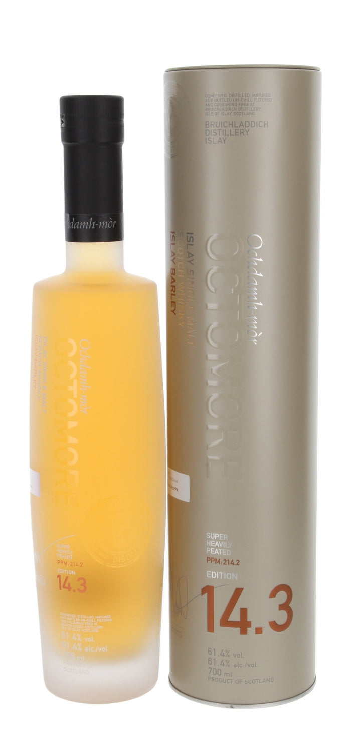 Octomore Edition:14.3 Super Heavily Peated (214,2 ppm) Scotch Whisky | 700ML