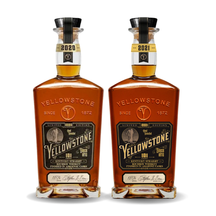 Yellowstone Collection | 2020 & 2021 Limited Edition | (2) Bottle Bundle