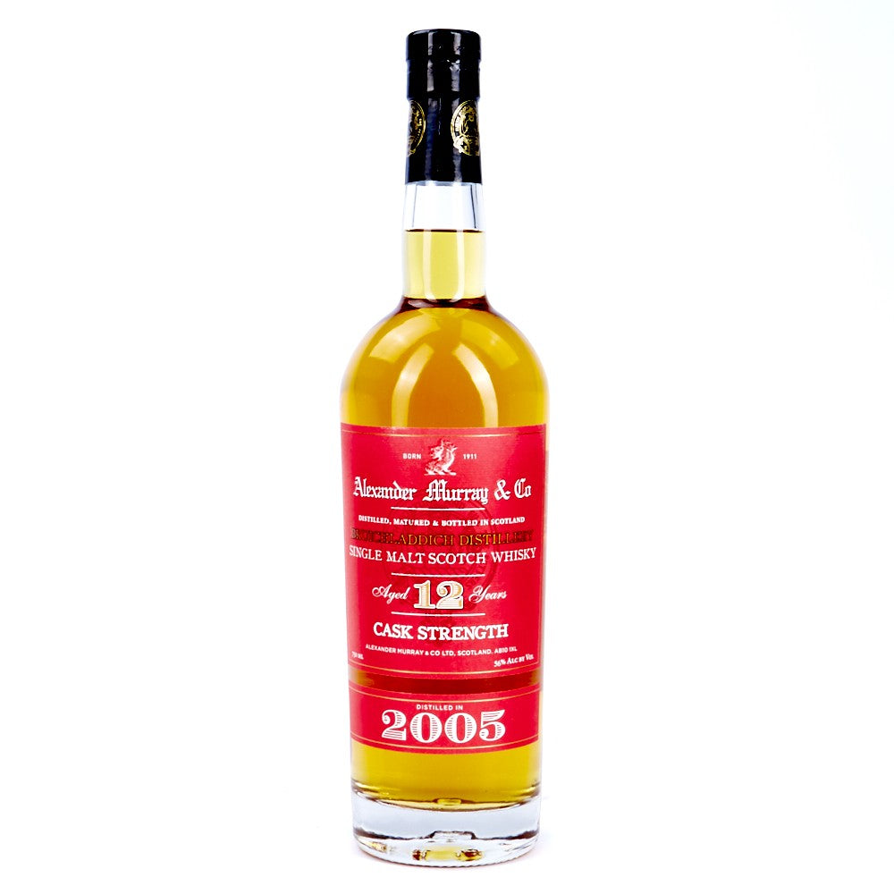 Alexander Murray 2005 Bruichladdich 12 Year Old Cask Strength Single Malt Scotch Whisky - CaskCartel.com