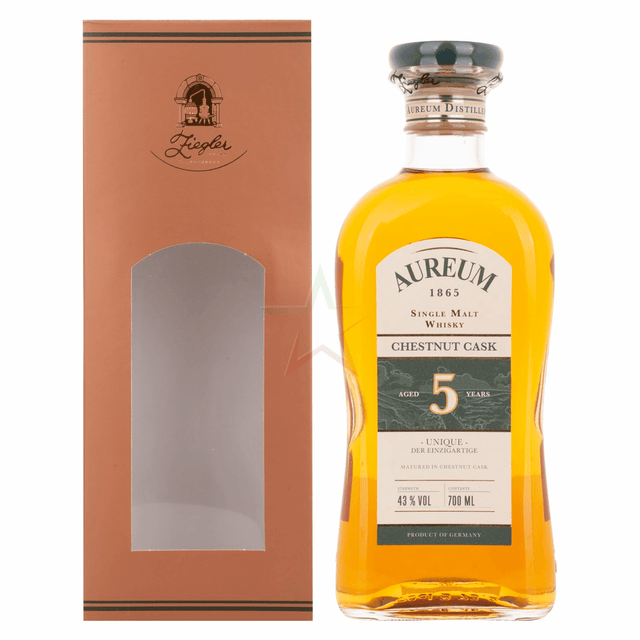 Aureum 1865 Chestnut Cask 5 Year Old Single Malt Whisky | 700ML at CaskCartel.com