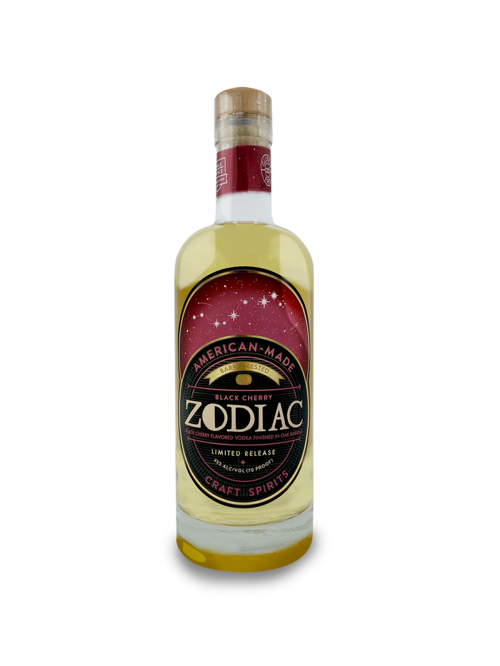 Zodiac Black Cherry Barrel Rested Vodka | Limited Release